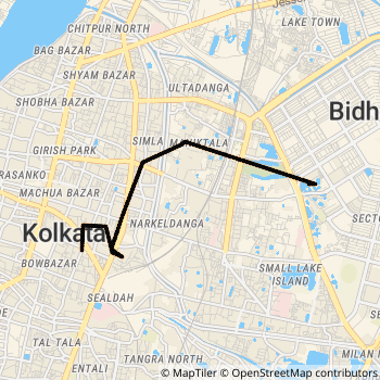 L14B route map