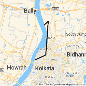 158 route map