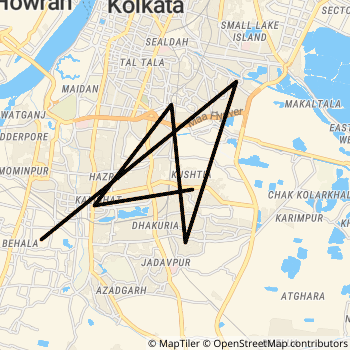 18C route map
