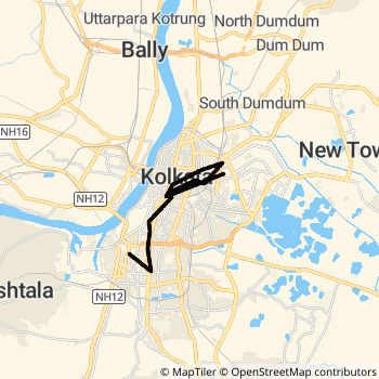 13B route map