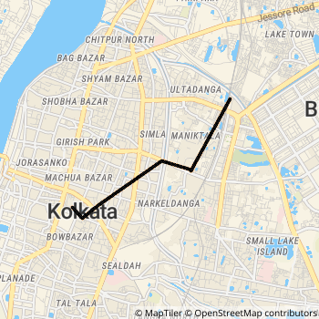 S5 route map