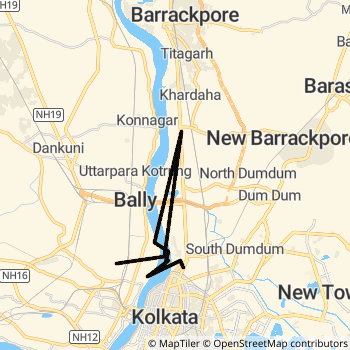 L16 route map