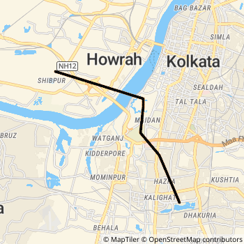 S36 route map
