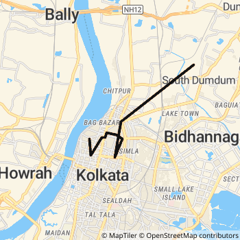 11A route map