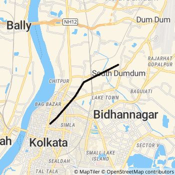 154 route map