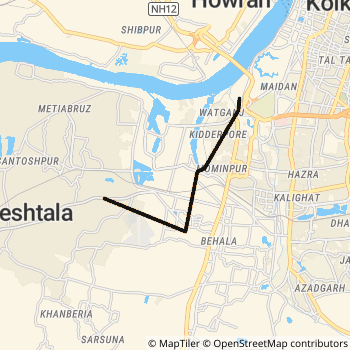 18A route map