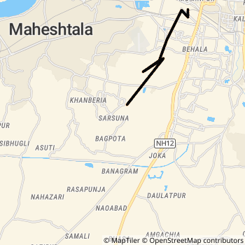 S26 route map