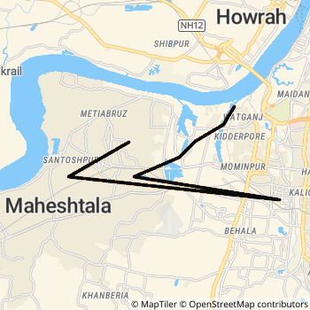 77B route map