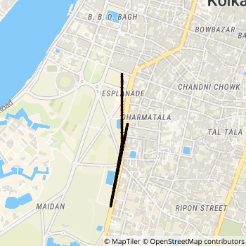 125 route map