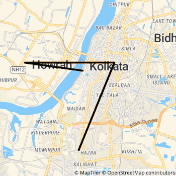 17 Mini route map