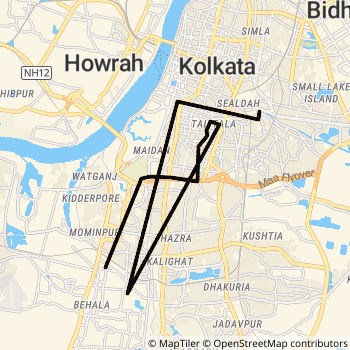 S22 route map
