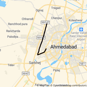 203 route map