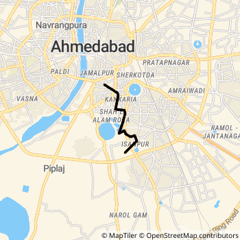 13 route map