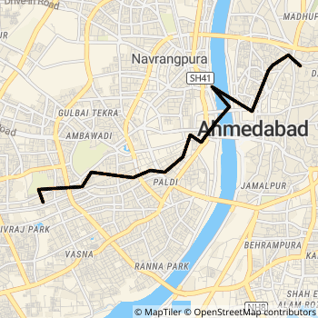 34/5* route map