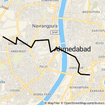 60* route map