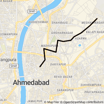 112 route map