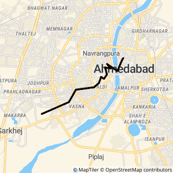 31/2* route map