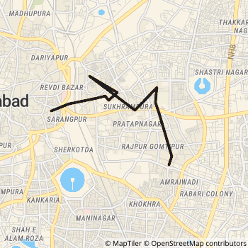 133 route map
