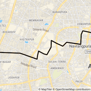 50* route map