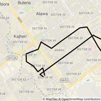 10A route map