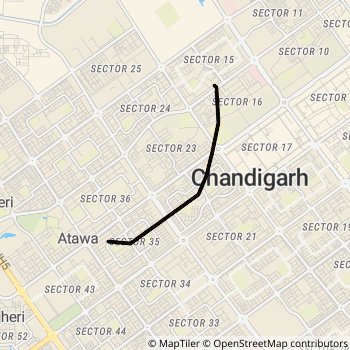 205 route map