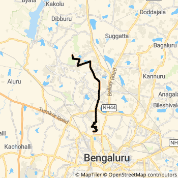 285H route map