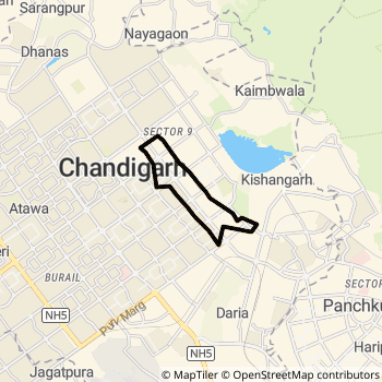 1A route map