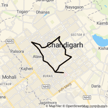 5A route map