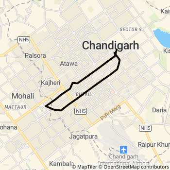 11A route map