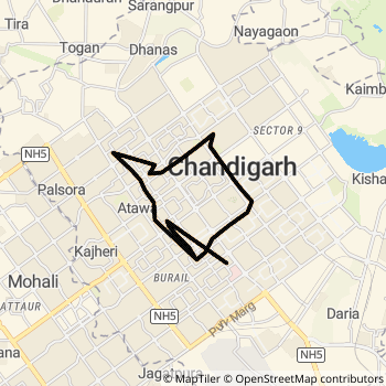 5C route map
