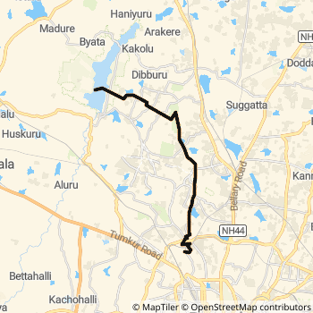 285RB route map