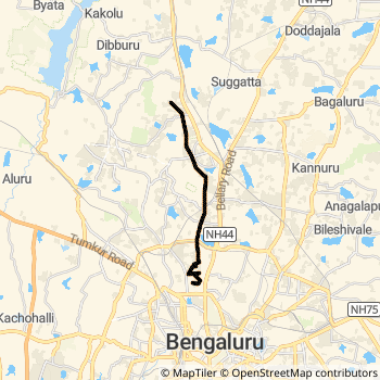 285S route map