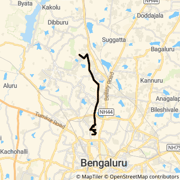 285X route map