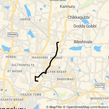 292D route map