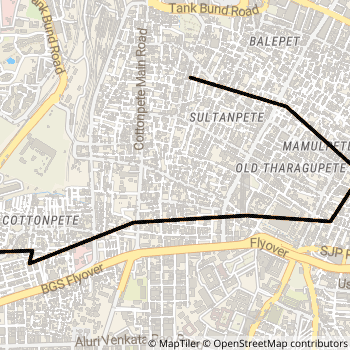 54E route map