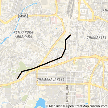 57B route map