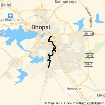 SR8 route map