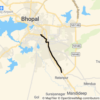 TR2 route map