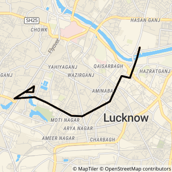 68 route map