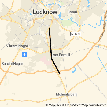 11 LU route map