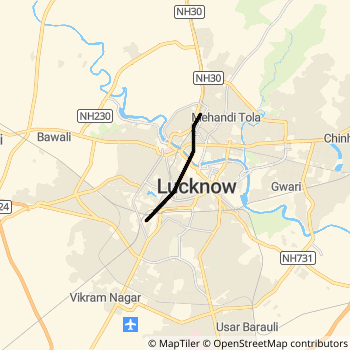 33 B route map