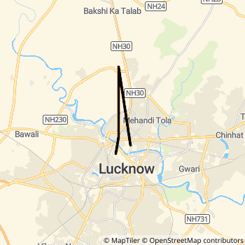 35 LU route map