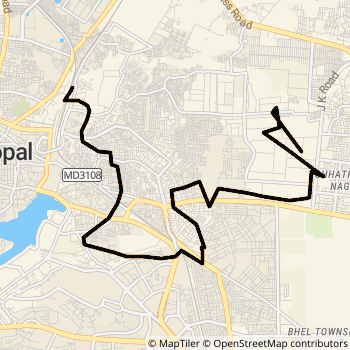 TR3 route map
