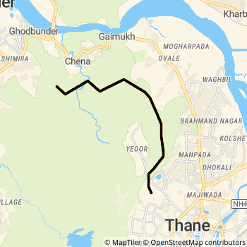 57 route map