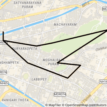 28 E route map