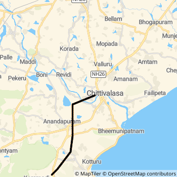 222 route map