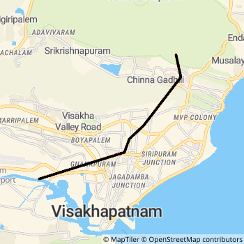 25D/V route map