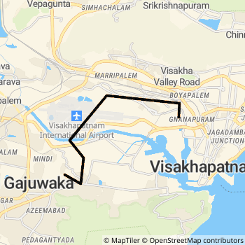 38D route map