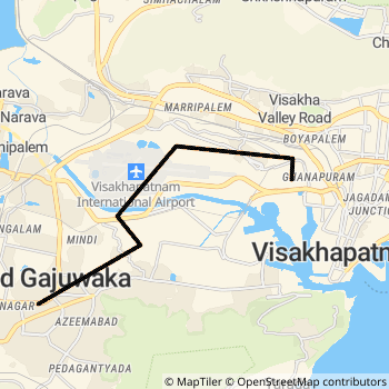 38K route map