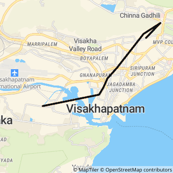 52E route map